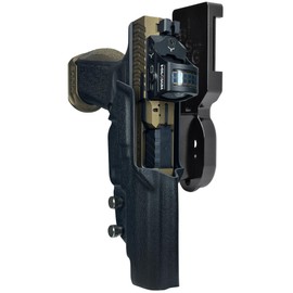 Pro Heavy Duty Competition Holster fits Canik TTI Combat w/TLR-7X (Right-Hand Draw, Black/Black)