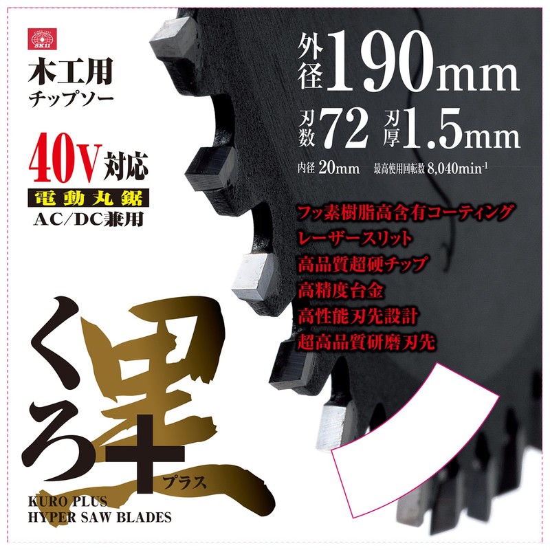 SK11 Black Tip Saw for Carpenters, Fluorine Coated, Laser Cut