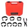 Complete Piston Ring Compressor Set with Portable Case Heavy-Duty -