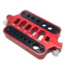 Yaohappy Aluminium Welding Soldering Isolating Station Jig RC Tools for XT60 XT90 Deans T Banana Plug Connector