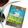 Religious Easter Cards - Easter Sheep, pack of 5 cards