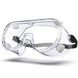 VOOVAO Safety Goggles，Adjustable Lab Goggles,Anti-fog chemistry goggles