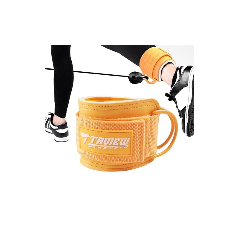 TAVIEW Ankle Straps Cable Machine Attachment for Gym - Cable
