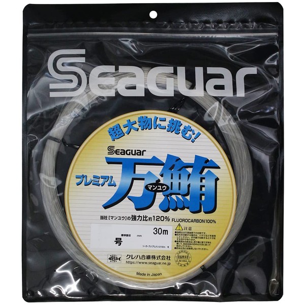 Seaguar Premium Tuna 18.8 ft (30 m), No. 24, Clear
