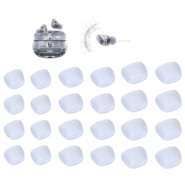 Zotech Replacement Earbud Tips for Beats Studio Buds +, 10 Pairs Transparent Soft Silicone (S/M/L)