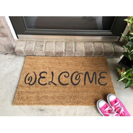 Mouse Alphabet Stencil Kit - Reusable Templates - Paint Your Own Wood Sign - 62 Pieces (2 INCH)