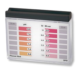 Rapid Method Water Tester, Chlorine pH, Double Measuring Chamber, Display of 12 Different Measurements