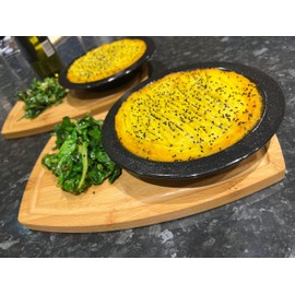 Samuel Groves Emaille-Tortenform, rund, 17,1 cm, Vintage-Design, geeignet für Ofen und Herd, spülmaschinenfest, Ofenblech, Kuchenform, hergestellt in Großbritannien