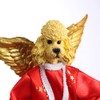 Poodle Apricot w/Sport Cut Angel Tree Topper