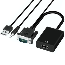 vga to hdmi converter adapter, HOUREIHOU