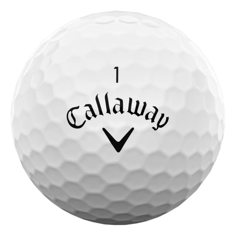 Pelotas De Golf Callaway Supersoft 2025 Blancas