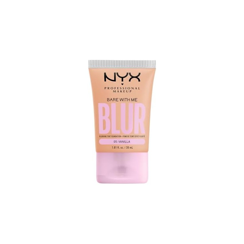 NYX Professional Makeup, Bare With Me Tint Blur, Base Rostro,