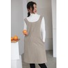 AOBBYBBS Cotton Linen Apron Halter CrossBack Bandage Aprons Japanese Style