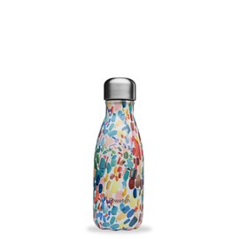 QWETCH - Isothermal Originals Bottle - Arty 260ml - Nomadic Stainless Steel Bottle - 24h Cold and 12h Warm - Waterproof, BPA Free & Reusable
