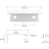 Richelieu Hardware BP98983330 Lincoln Collection 1 5/16-inch (33 mm) Center-to-Center