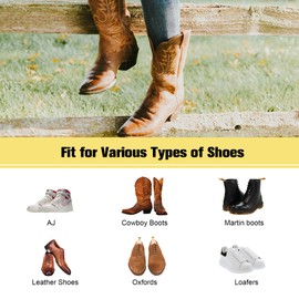 Satisfounder Shoe Stretchers for Sneakers Leather Cowboy Boots Stretcher For Men Women, Shoe Expander For Women 9-14,Men 8-13,Unit Only 2