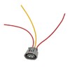 Alternator Connector 3 Pin Plug Oval Prewired for Toyota Lexus