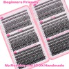 Bransfy 3 Styles 720pcs Eyelashes Clusters Lash Clusters Wispy Individual