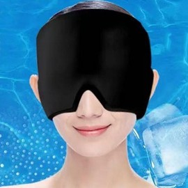 Head ice pack, head and face cooling, hot and cold compress, head pack, head pack, face pack, cold compress. Eye pack