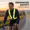 Reflective Vest Bicycle Reflective Safety Vest Adjustable - High Visibility