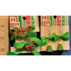 Giftcraft Christmas Tree Earrings and Wreath Scrunchie Set Green 087