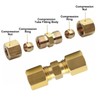 Legines Brakeline fittings 3/16"and 1/4"nuts,unions,compression fittings kit 70 Pieces