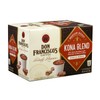 Don Francisco's Kona Blend, Premium 100% Arabica Coffee,, Medium-Roast, Single-Serve