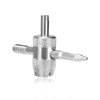 BWBWND 4-Way Valve Core Removal Tool, 4-in-1 Valve Core Tools