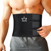 VIMUSFUN Waist Trimmer Belt Men Sweat Band Waist Trainer For