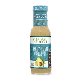 Primal Kitchen Dreamy Italian Salad Dressing & Marinade made with Avocado Oil, Whole30 Approved, Paleo Friendly, and Keto Certified, 8 Fluid Ounces