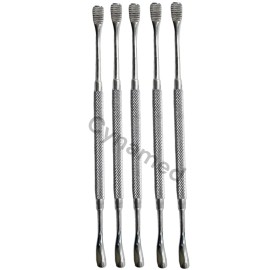 Avon Surgical 5 CT Howard Bone File #12, Knurled, Double-Ended, Bone Filing Handpiece