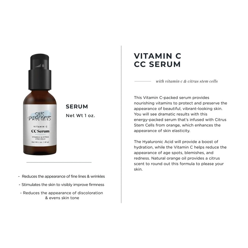 SMS PRODUCTS Vitamin C CC Serum