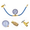 GRIRIW 1pc Charging Hose with Gauge Car Supply for Air