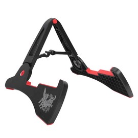 Drfeify Foldable Guitar Stand, A-Frame Holder and Spare Parts. For All Guitar Sizes, Bass Stringed Instrument, Universal Compact, Rabbit Shape, Play Accessories