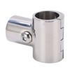 90° T Tee Tube Pipe Connector 1in/25.4mm ID Separable Stainless