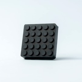 Tokyo Soundproofing Anti-Vibration Supplies OA Insulator THI-500, 2.0 x 2.0 x 0.7 inches (50 x 50 x 17 mm), Pack of 4