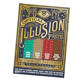 House of Marbles Optical Illusion 3D Posters