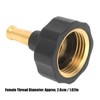 Hose Nozzle, Garden Hose Nozzle G3/4 Female Thread Pipe Jet