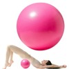 Pilates Ball, Gym Ball, Soft Pilates Ball, Small Anti Burst Exercise Ball, Exercise Swiss Ball, Mini Barre Ball for Yoga, Pilates, Balance, Physical Therapy, Stretching and Core Fitness(25CM) (pink)