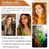 2 x Clip-In Hair Extension Highlights Streaks, Colourful Hair Highlights