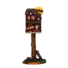 Lemax Spooky Town Collection Full Moon Birdhouse 74216