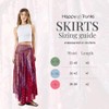 Happy Trunks Boho Gypsy Maxi Skirt for Women - Flowy