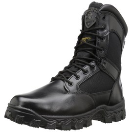 ROCKY Alpha Force Waterproof 400G Insulated Public Service Boot, Black, Size 10.5(M)
