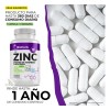 Bioherb Zinc Magnesio Melatonina 360 Capsulas 500mg Bienestar Relajación Natural