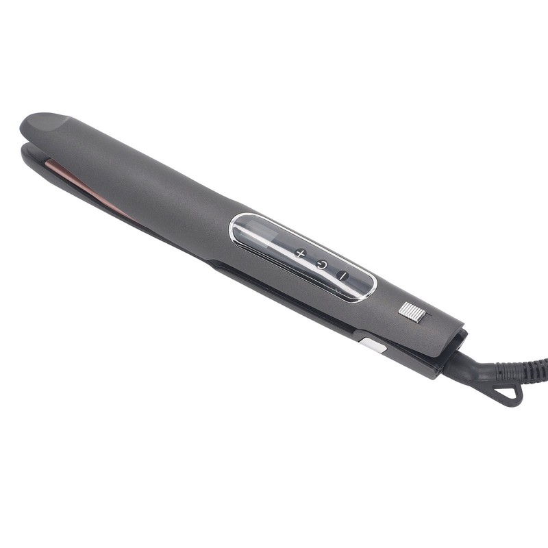 2 in 1 Hair Straightener Curler Twisted PTC Heating LCD