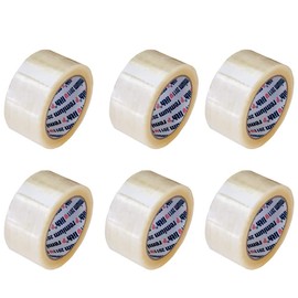 ULITH Premium 2011 PP Packing Tape, 66 m x 50 mm, Transparent (1)