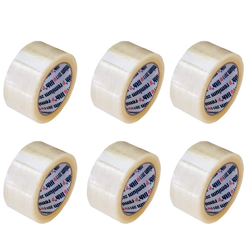 ULITH Premium 2011 PP Packing Tape, 66 m x 50