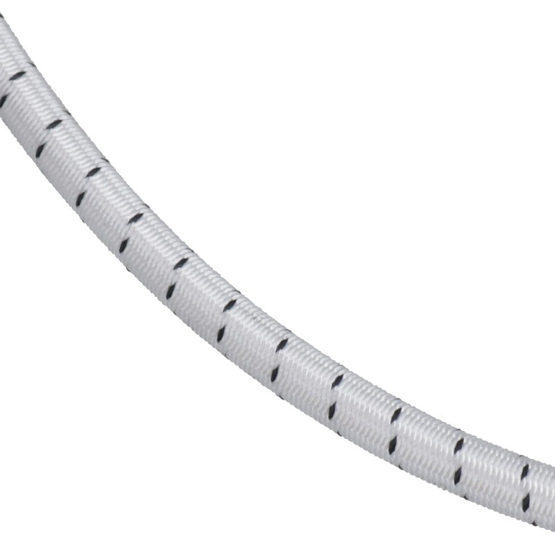 4pk 20" Bungee Rope With Stainless Steel Hooks Cords Shock