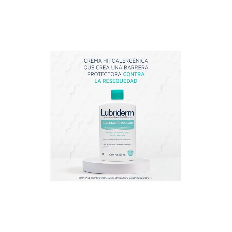 Lubriderm Crema Corporal Humectación Delicada 400