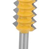 8 Shank Woodworking Cutter Rail Stile Router Bit Line Wave